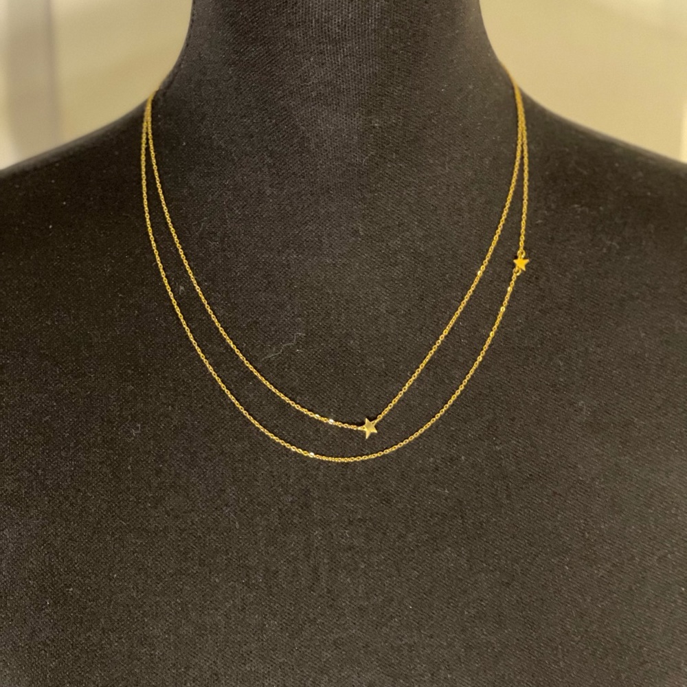 Gorjana Rose-gold Star Necklace